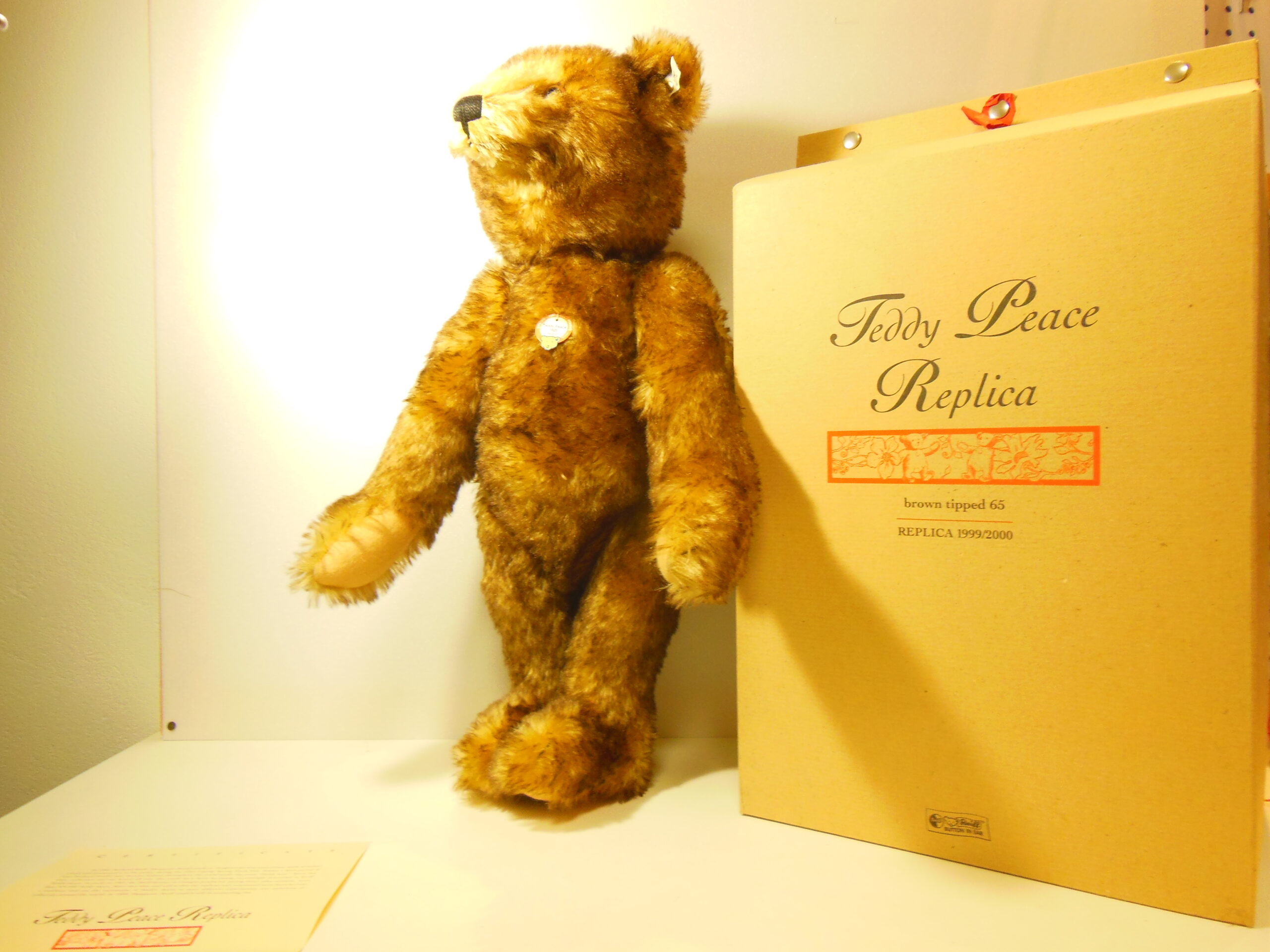 675249 OURS TEDDY PEACE 1925 REPLICA STEIFF